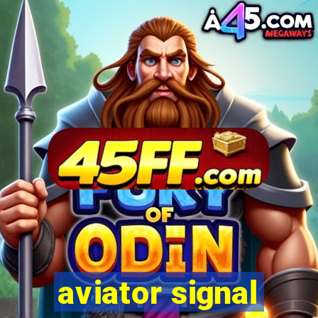 aviator signal